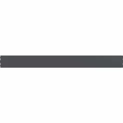 vidaXL Gazonrand 10 st 10 x 103 cm Staal Antraciet