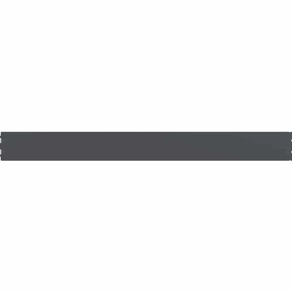vidaXL Gazonrand 10 st 10 x 103 cm Staal Antraciet