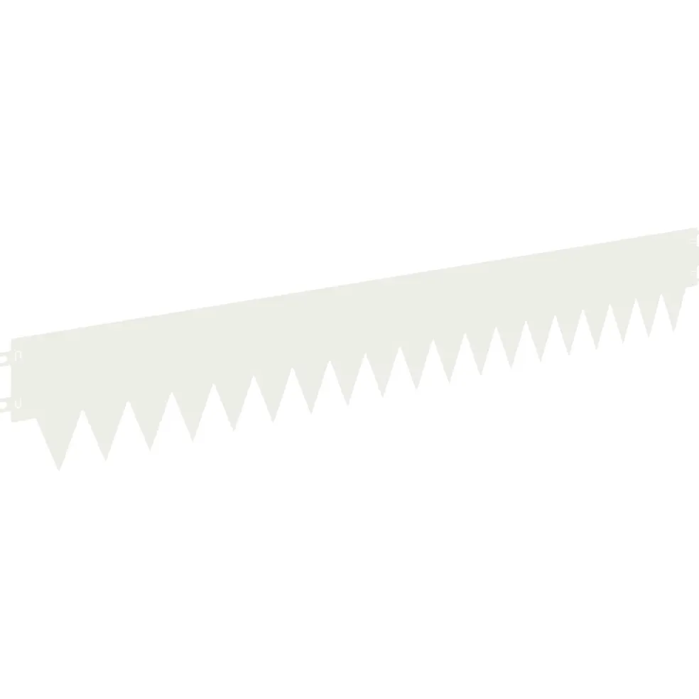 vidaXL Gazonrand 10 st 103 x 15 cm Staal Wit