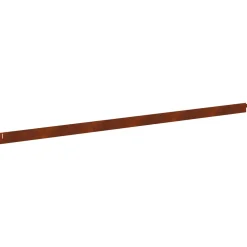 vidaXL Gazonrand 10 st 102 x 4 x 4 cm Staal Roestig
