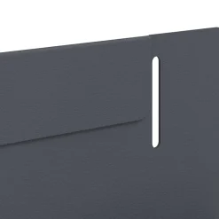 vidaXL Gazonrand 10 st 102 x 4 x 4 cm Staal Antracietkleurig