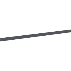vidaXL Gazonrand 10 st 102 x 4 x 4 cm Staal Antracietkleurig