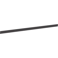 vidaXL Gazonrand 10 st 102 x 4 x 4 cm Staal Zwart