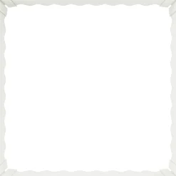 vidaXL Gazonrand 60 x 60 x 20 cm Staal Wit