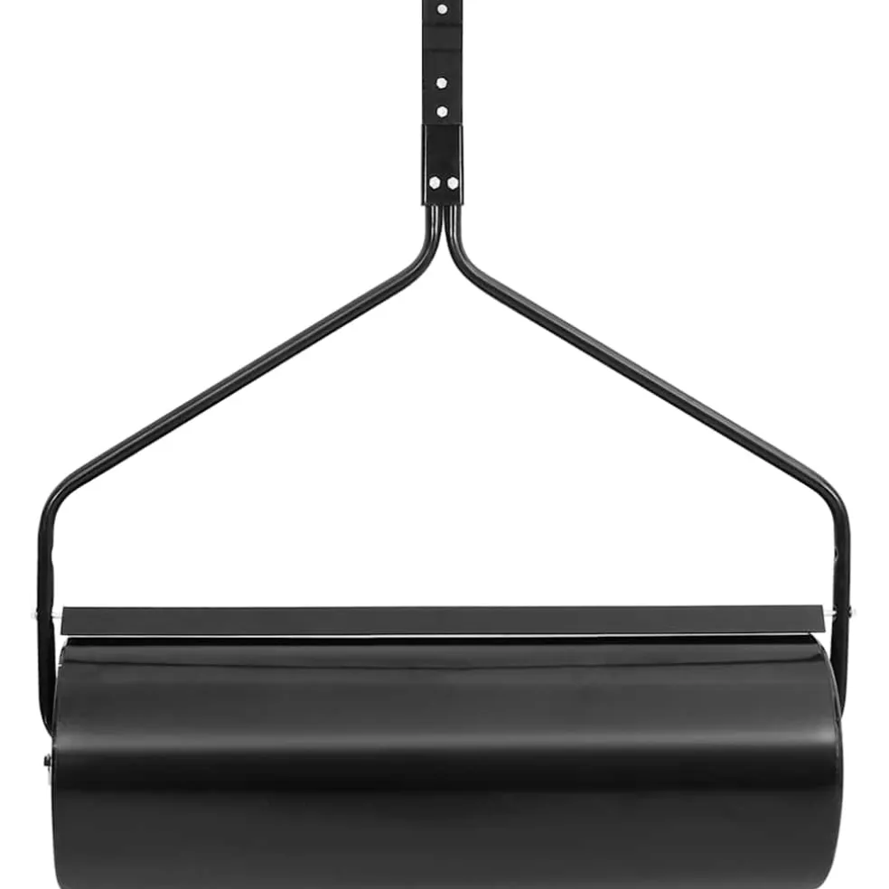 vidaXL Gazonroller duwmodel 63 L ijzer zwart