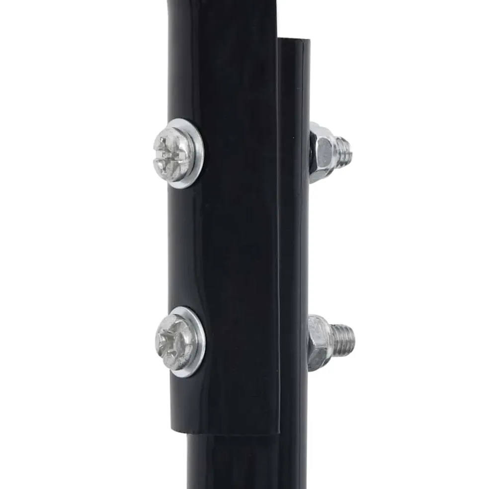 vidaXL Gazonroller 50 L 63 cm zwart