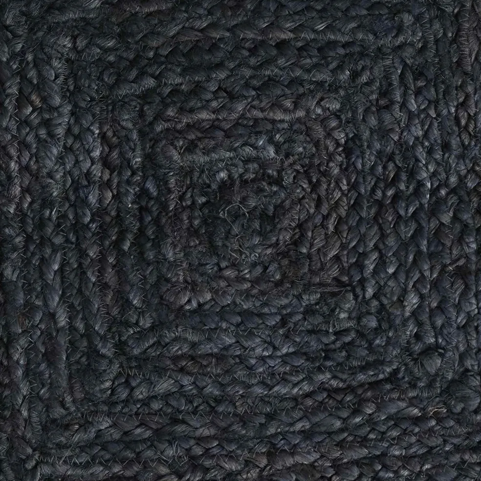 vidaXL Gebied Tapijt Donkergrijs 60 x 110 cm Jute