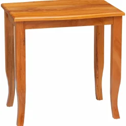 vidaXL Geneste Bijzettafels 3 st Naturel 60 x 45 x 60,5 cm
