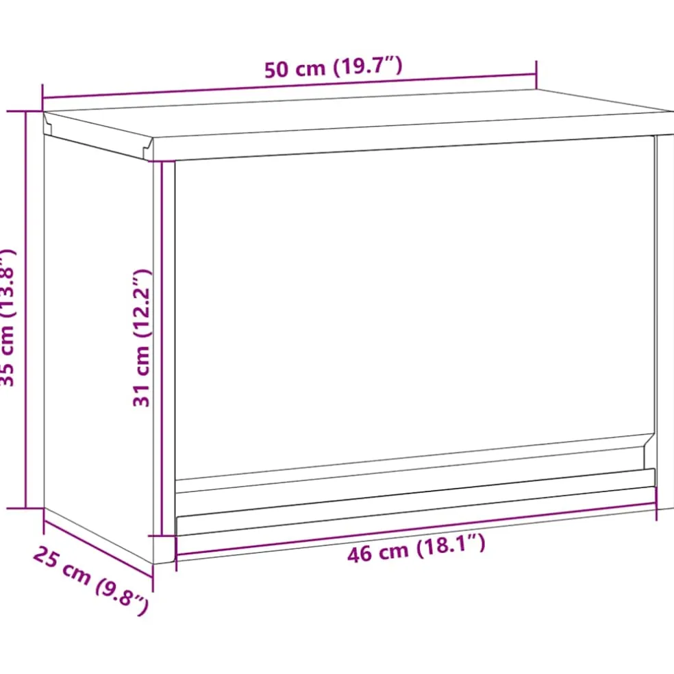 vidaXL Gereedschapskast met opslag Rood en Grijs 50 x 25 x 35 cm Staal