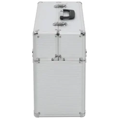 vidaXL Gereedschapskoffer 47x36x20 cm aluminium zilverkleurig