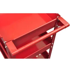 vidaXL Gereedschapswagen 100 kg rood