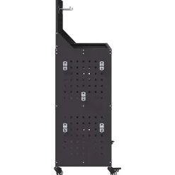 vidaXL Gereedschapswagen Zwart 65 x 35 x 111 cm Koudgewalst staal