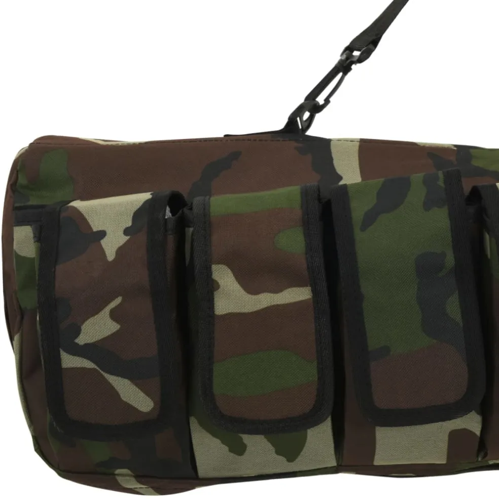 vidaXL Geweertas met schouderband 120 cm oxford stof