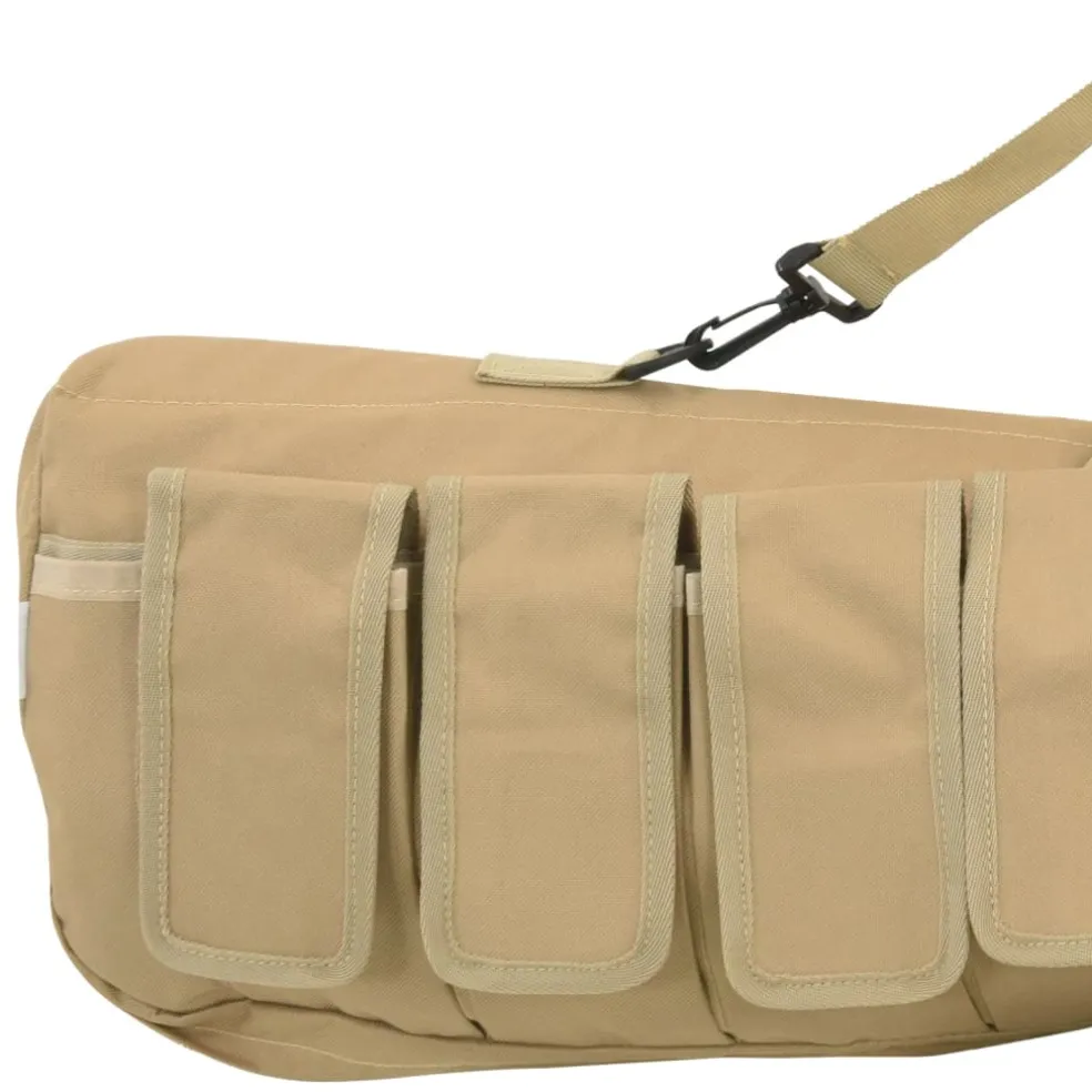 vidaXL Geweertas met schouderband 120 cm oxford stof