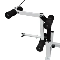 vidaXL Gewichtenbank met gewichtenrek en halterset 90 kg