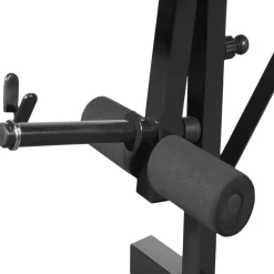 vidaXL Gewichtenbank met gewichtenrek en halterset 60,5 kg