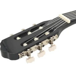 vidaXL Gitaar cutaway met equalizer 6 snaren western klassiek zwart