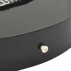 vidaXL Gitaar cutaway met equalizer 6 snaren western klassiek zwart