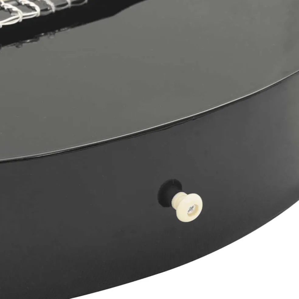vidaXL Gitaar cutaway met equalizer 6 snaren western klassiek zwart