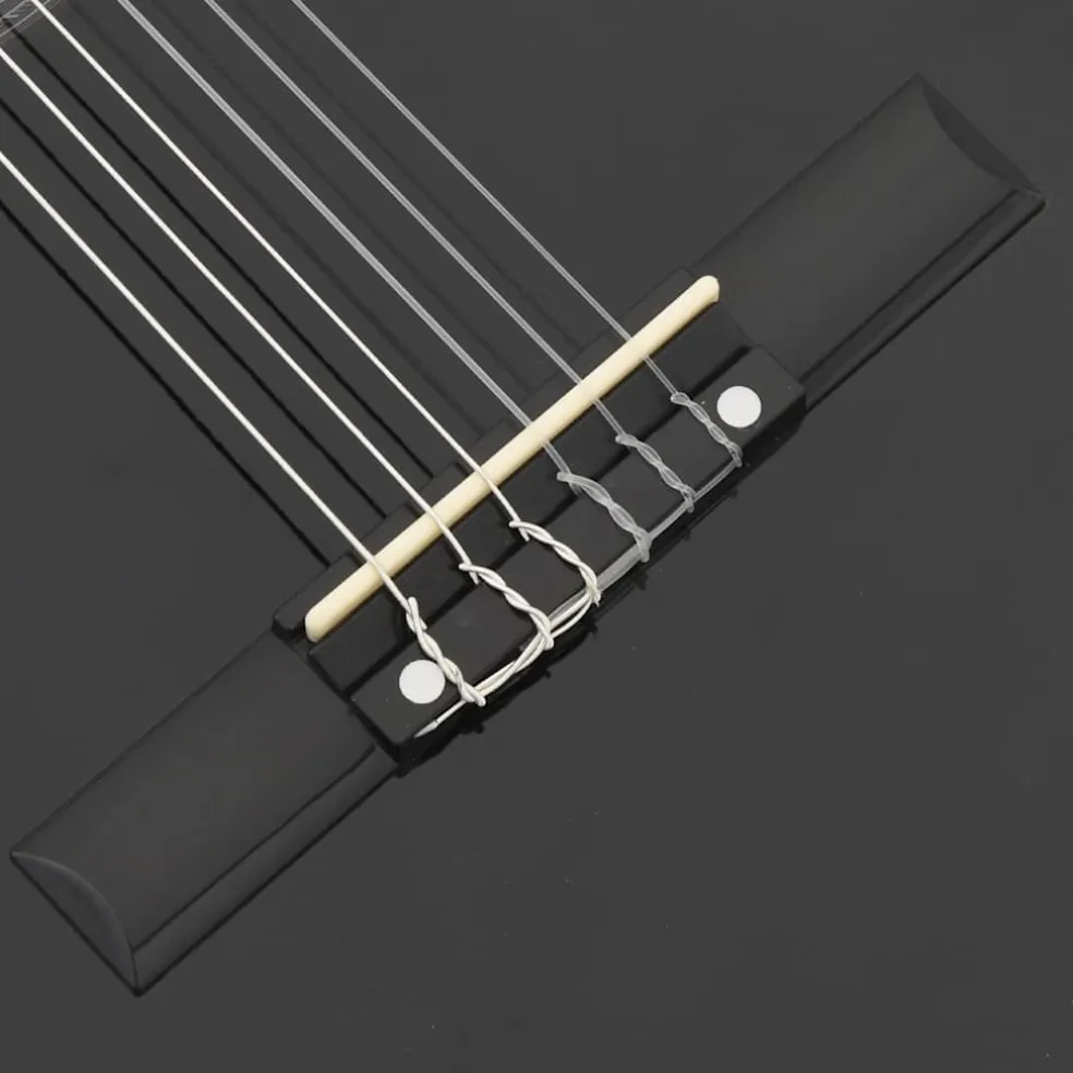 vidaXL Gitaar cutaway met equalizer 6 snaren western klassiek zwart