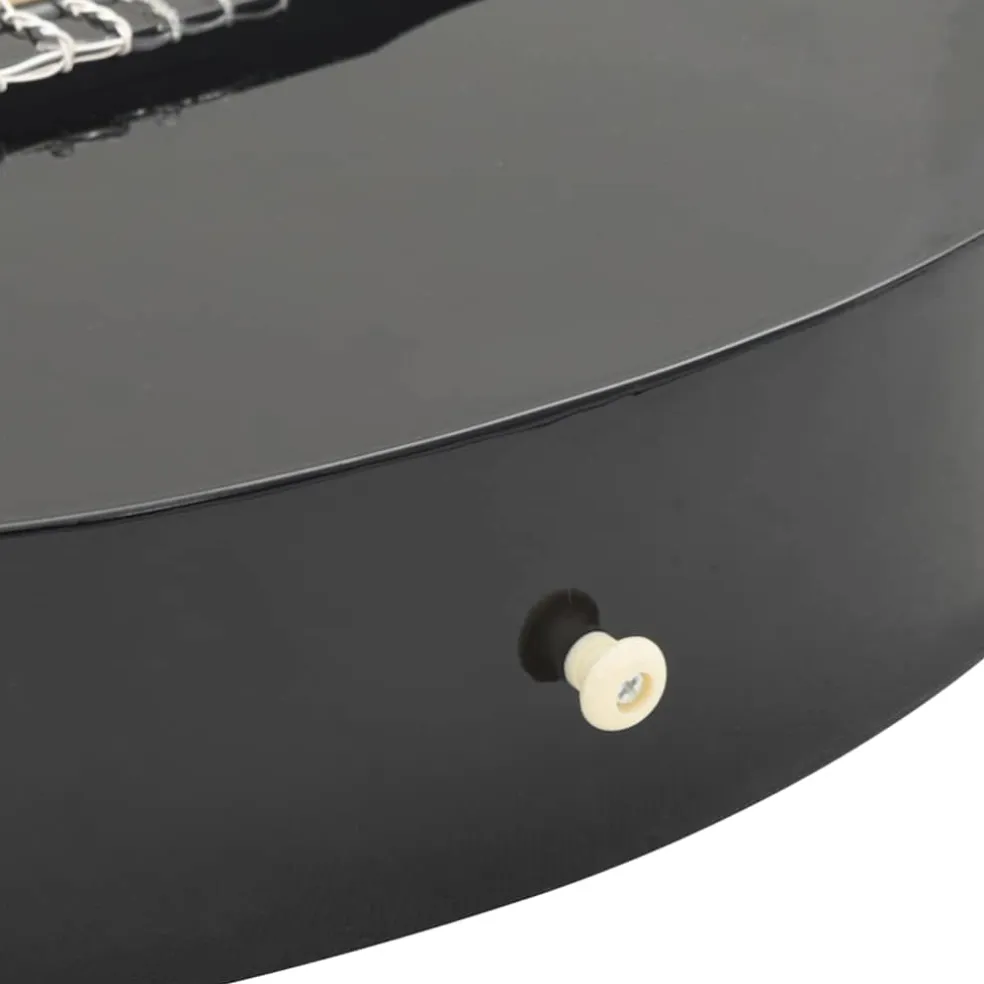 vidaXL Gitaar cutaway met 6 snaren western klassiek 38" zwart