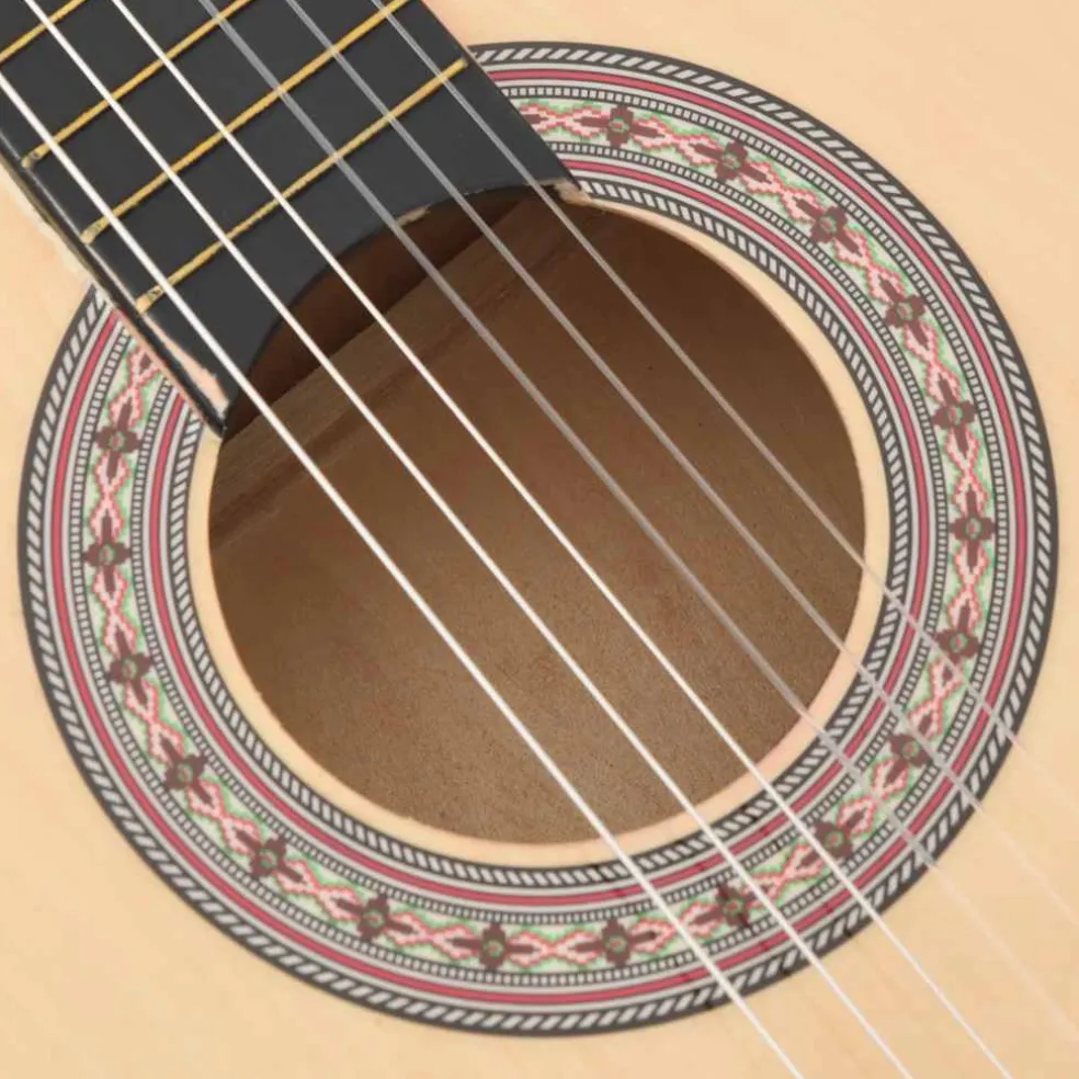 vidaXL Gitaar cutaway met 6 snaren western akoestisch 38" lindenhout