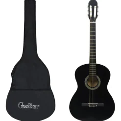 vidaXL Gitaar klassiek beginner met tas 4/4 39