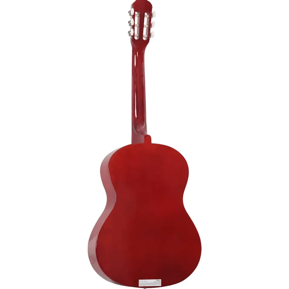 vidaXL Gitaar klassiek beginner 4/4 39" lindenhout