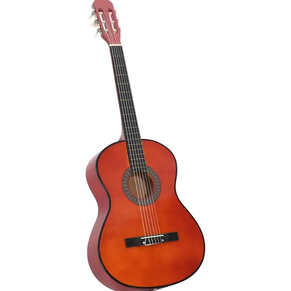 vidaXL Gitaar klassiek beginner 4/4 39" lindenhout
