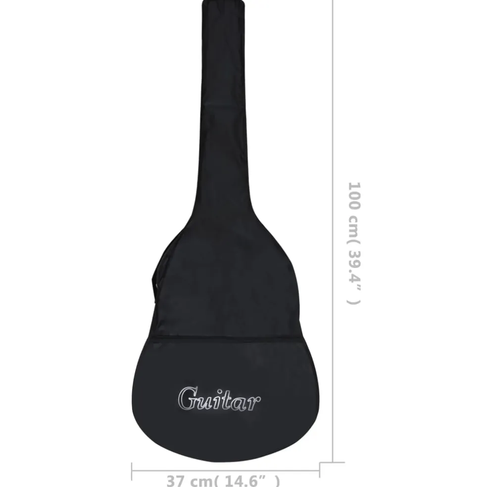 vidaXL Gitaar klassiek beginner met tas 4/4 39