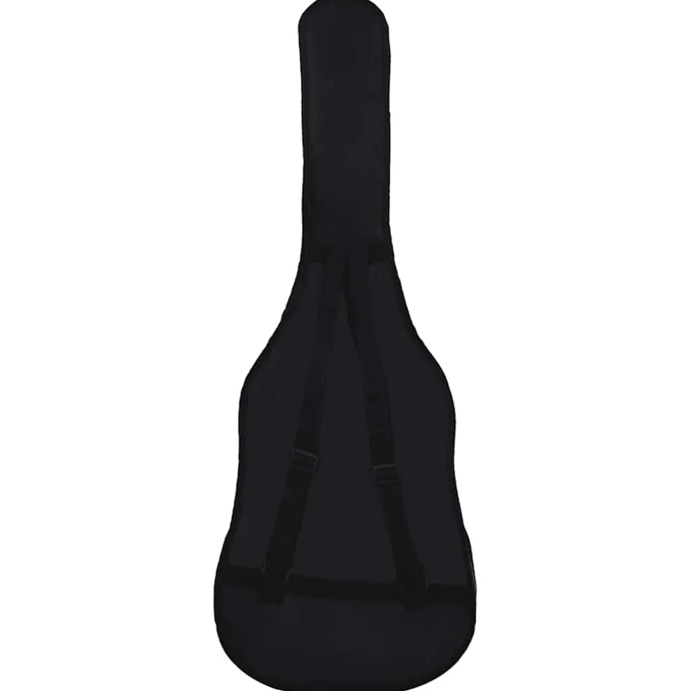 vidaXL Gitaartas voor 4/4 (39") klassieke gitaar 100x37 cm stof zwart