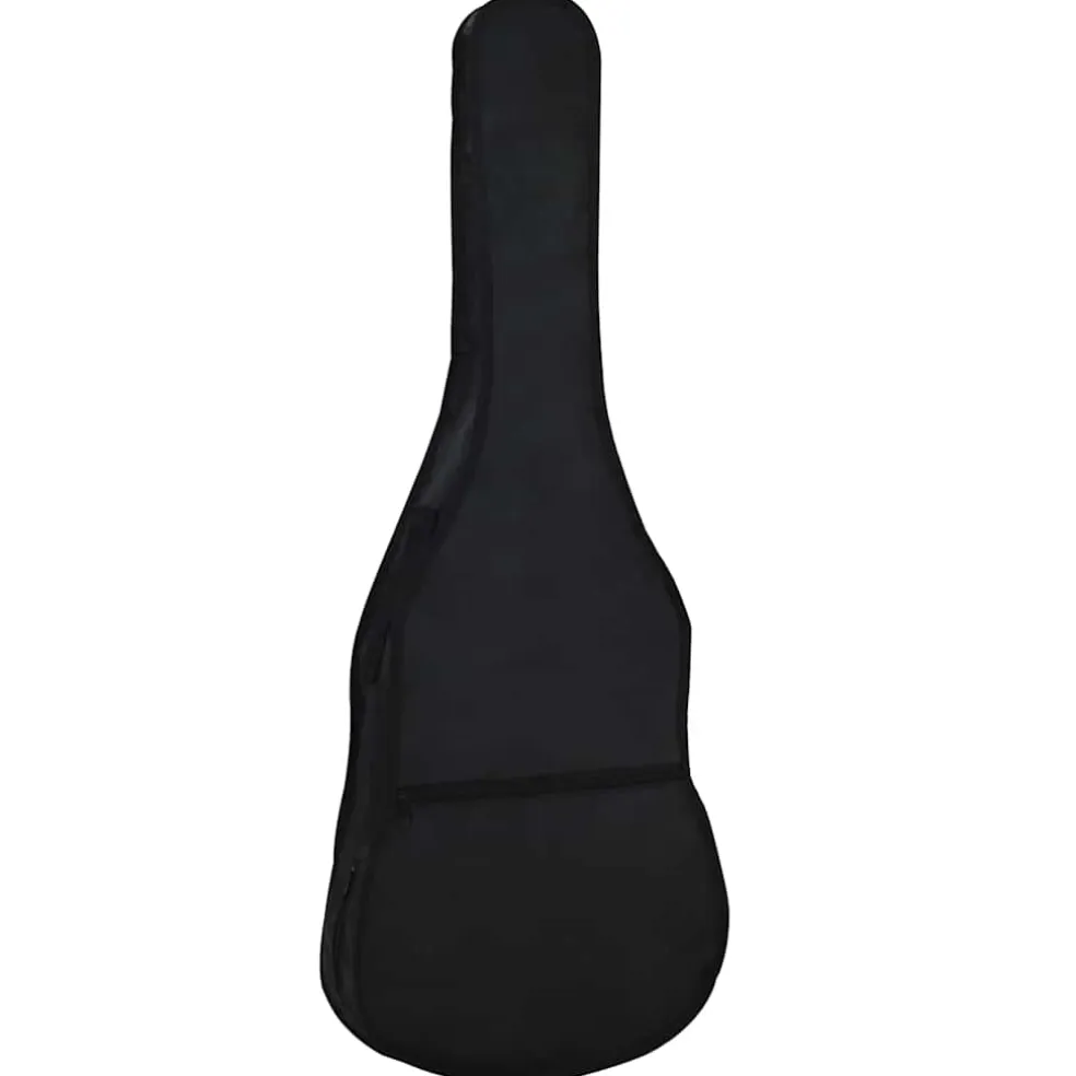 vidaXL Gitaartas voor 4/4 (39") klassieke gitaar 100x37 cm stof zwart