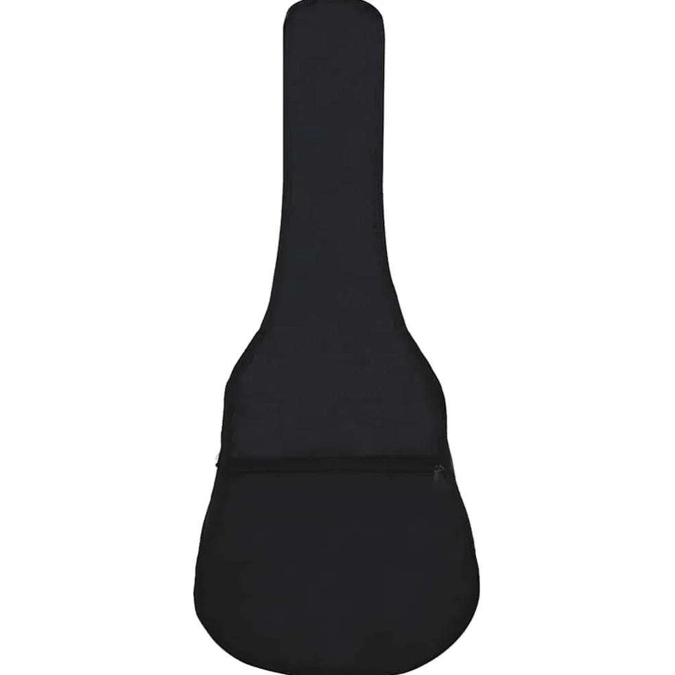 vidaXL Gitaartas voor 4/4 (39") klassieke gitaar 100x37 cm stof zwart