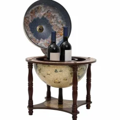 vidaXL Globebar massief eucalyptushout bruin