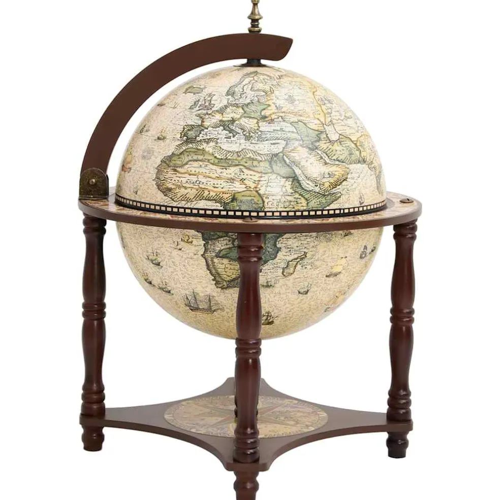vidaXL Globebar massief eucalyptushout bruin