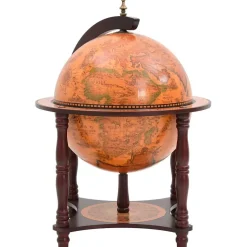vidaXL Globebar massief eucalyptushout bruin