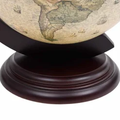 vidaXL Globebar tafelmodel eucalyptushout groen