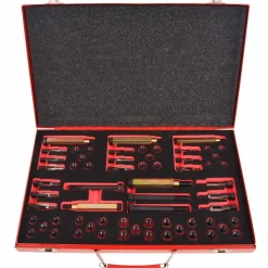 vidaXL Gloeibougie draad reparatie set M8 M9 M10 M12 63-delig