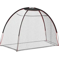 vidaXL Golf Trainingshulpmiddel Zwart 314 x 150 x 206 cm Polyester