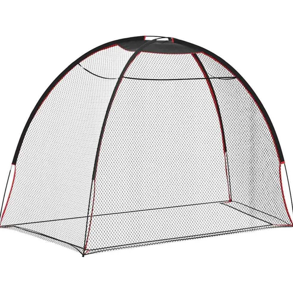 vidaXL Golf Trainingshulpmiddel Zwart 314 x 150 x 206 cm Polyester