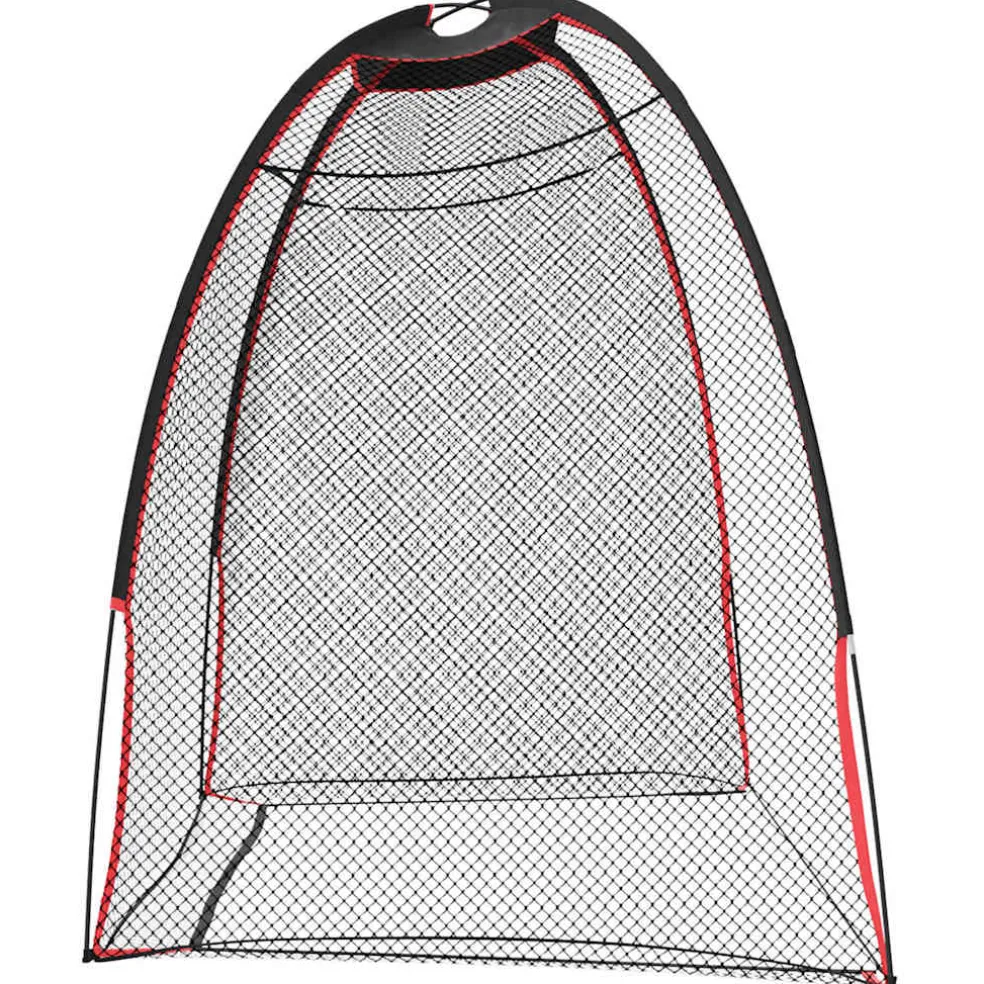 vidaXL Golf Trainingshulpmiddel Zwart 314 x 150 x 206 cm Polyester
