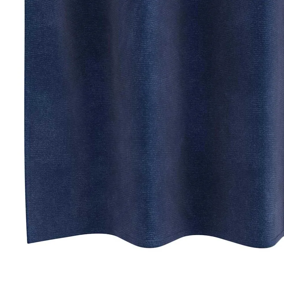 vidaXL Gordijnen 2 st Donkerblauw 140 x 140 cm fluweel