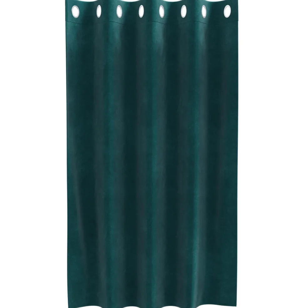 vidaXL Gordijnen 2 st Donkergroen 140 x 140 cm fluweel