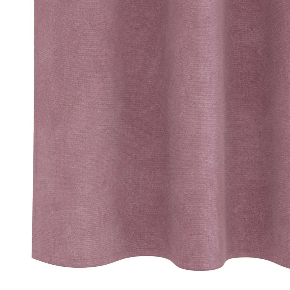 vidaXL Gordijnen 2 st Donkerroze 140 x 140 cm fluweel