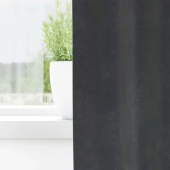 vidaXL Gordijnen 2 st Lichtgrijs 140 x 140 cm fluweel