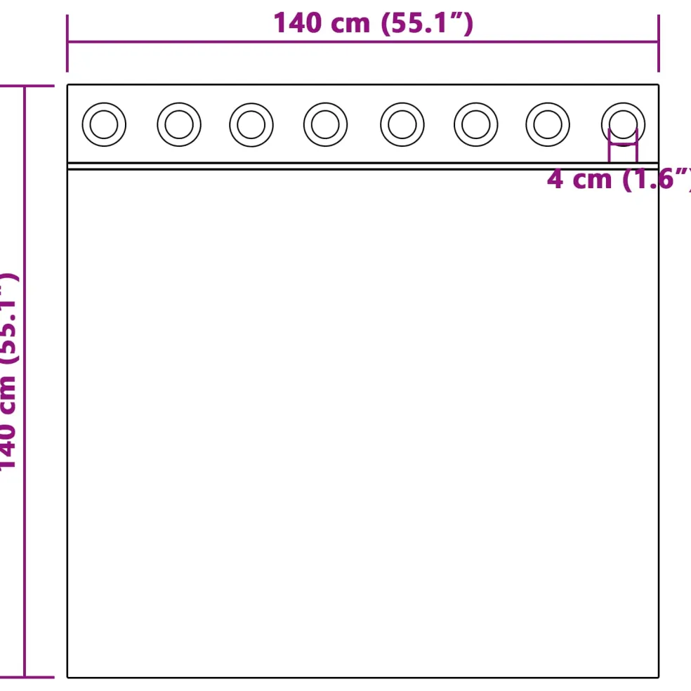 vidaXL Gordijnen 2 st Mosterdgeel 140 x 140 cm fluweel