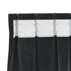 vidaXL Gordijnen 2 st Zwart 140 x 140 cm fluweel