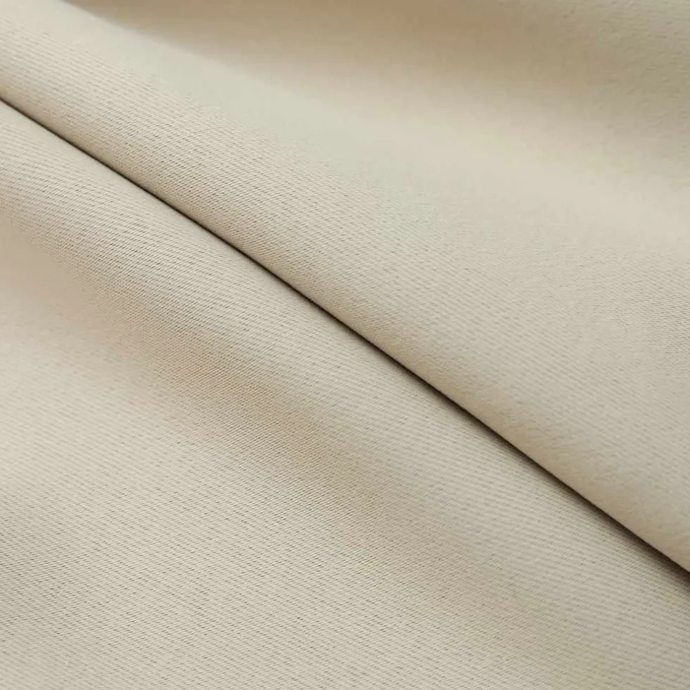 vidaXL Gordijnen verduisterend met haken 2 st 140x175 cm beige