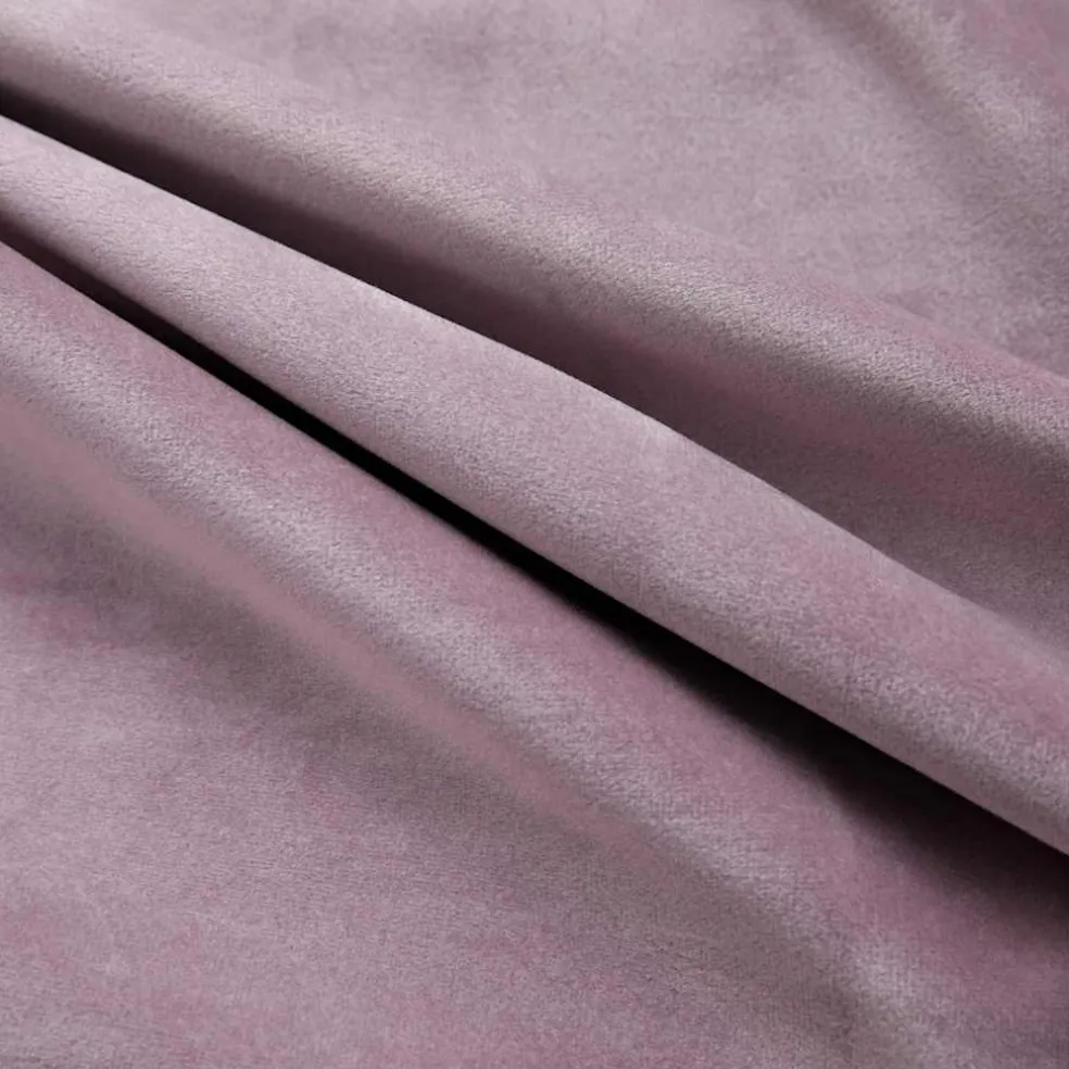 vidaXL Gordijnen verduisterend met ringen 2 st 140x175 cm fluweel roze