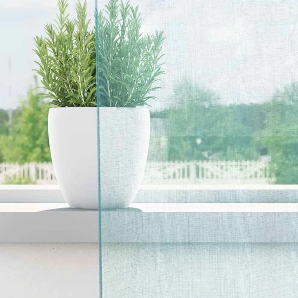 vidaXL Gordijnen Voile met lussen 2 st 140x140 cm turkoois